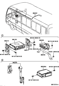 8612036090-RECEIVER ASSY, RADIO