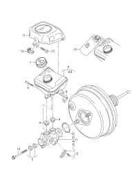 4KD611021A-BRAKE MASTER CYL./VW/AUDI