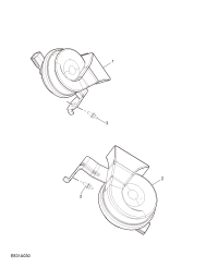 10209494-HORN ASSY, HIGH PITCHED