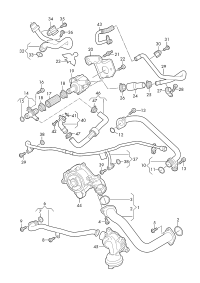 06M121481AE-Coolant pipe