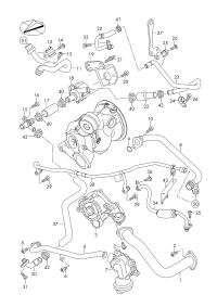 06M121481AA-Coolant pipe