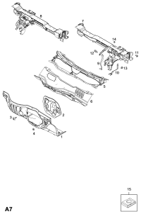 96071552-BOLT - LWR ARM