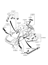 916504D560-CABLE ASSY-HIGH TENSION