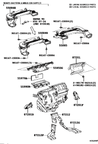 5508402330-DUCT SUB-ASSY, HEATER TO REGISTER, NO.1