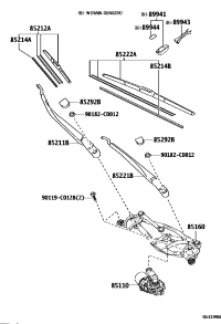 8511002450-MOTOR ASSY, WINDSHIELD WIPER