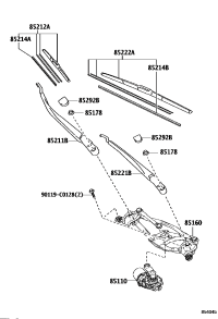 8511002451-MOTOR ASSY, WINDSHIELD WIPER