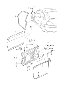 7N0831401B-Hinge door