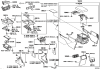 5892306151C0-PANEL, CONSOLE RR