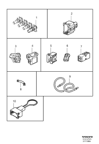 8688000-FOOTREST ASSY