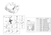 912523B600-JUNCTION BOX ASSY-ENGINE ROOM