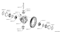 384402FJ1A-BEARING-DIFFERENTIAL SIDE