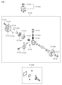 5710017100-PUMP ASSY-POWER STEERING OIL
