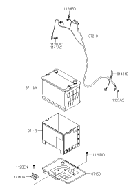 371123K250-Insulator, battery