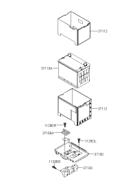 3711209300-Insulator, battery