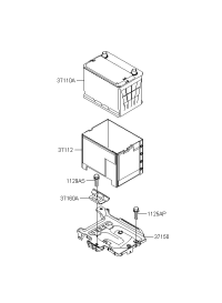 371502H000-TRAY ASSY-BATTERY