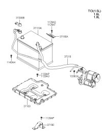 3711029102-BATTERY ASSY