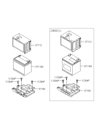 3711022800-BATTERY ASSY