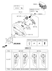 561103M500PB2-WHEEL ASSY-STEERING