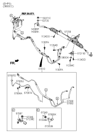 568203M900-END ASSY-TIE ROD,LH
