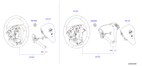 484303TS1B-WHEEL ASSY-STEERING