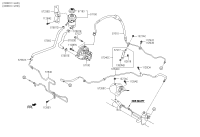 575202P000-Tube & hose assy-return