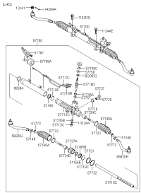 568202P900-END ASSY-TIE ROD,LH