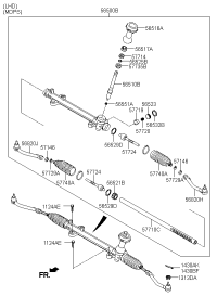 565002P000-GEAR & LINKAGE ASSY-P/S