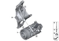 64529222308-COMPRESSOR-A/C-BMW E90/ E87