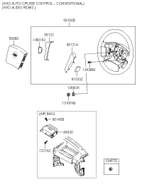 569003E500ND-MODULE ASSY-STRG WHEEL AIR BAG