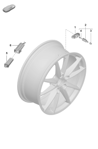 9P1601361D-Valve-metal tube