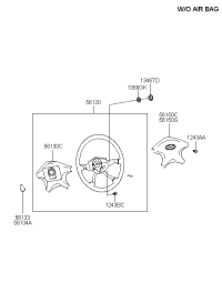 5611009200YMB-BODY ASSY-STEERING WHEEL