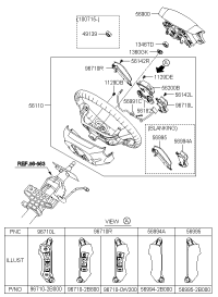 561002B340HZ-WHEEL ASSY-STEERING