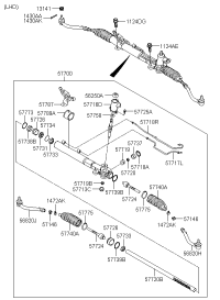 568202B000-END ASSY-TIE ROD,LH