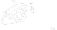 48470CJ000-COVER, STEERING COLUMN