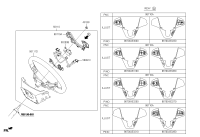 56100B3560RYN-WHEEL ASSY-STEERING
