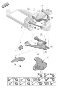 9J1505311A-Track control arm lh & rh