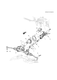 84052338-COLUMN ASSY-STEERING