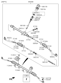 56500B3000-GEAR & LINKAGE ASSY-P/S