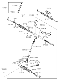 577003K100-GEAR & LINKAGE ASSY-P/S