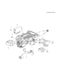 84218848-COLUMN ASSY-STEERING