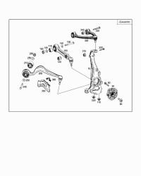 2223340100-WHEEL HUB W/BRG,FRT-S(W222)