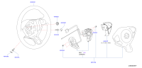 484304AF5A-WHEEL ASSY-STEERING