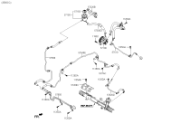 575102W100-HOSE ASSY-P/S OIL PRESSURE