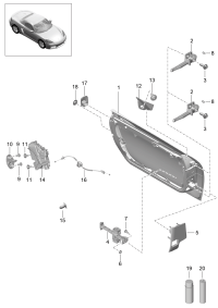 982831051YGRV-Door sub-assy:
