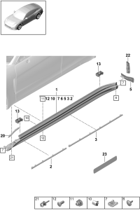 971854883AOK1-Trim black matt