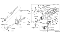 480811LB6A-YOKE ASSY-STEERING COLUMN JOINT,LOWER
