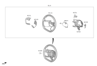 96720BU100NNB-SWITCH ASSY-STRG REMOTE CONT R