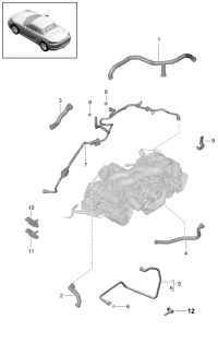 9A210752001-Exhaust pipe line