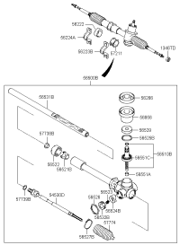 5622324100-CLAMP-STEERING GEAR BOX MTG"A