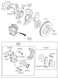 581101X000-BRAKE ASSY